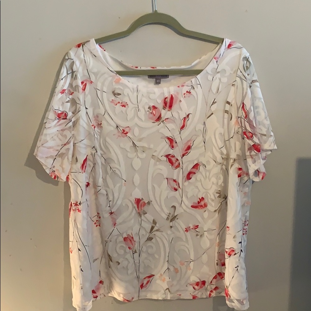 NWOT Floral Blouse